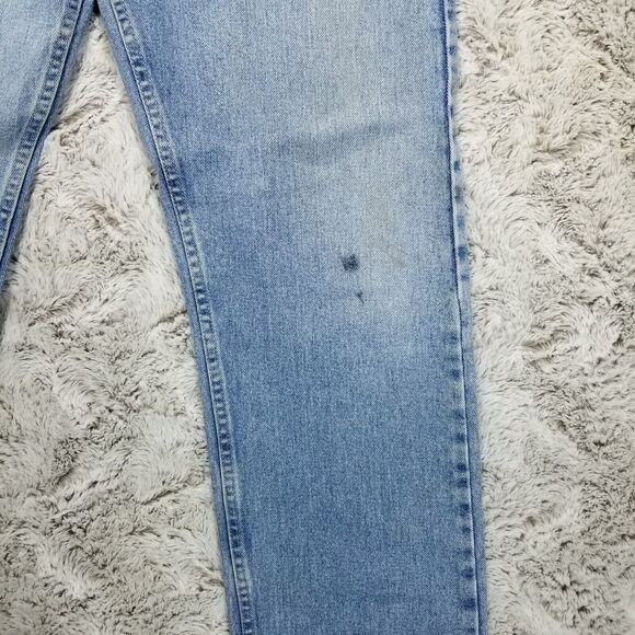 Wrangler Jeans Mens 33x34 Blue Regular Fit Straight Light Wash American Denim - Picture 13 of 13